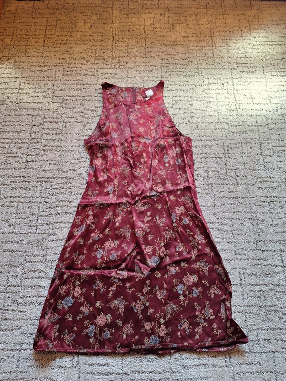 Butterfly Silk Dress